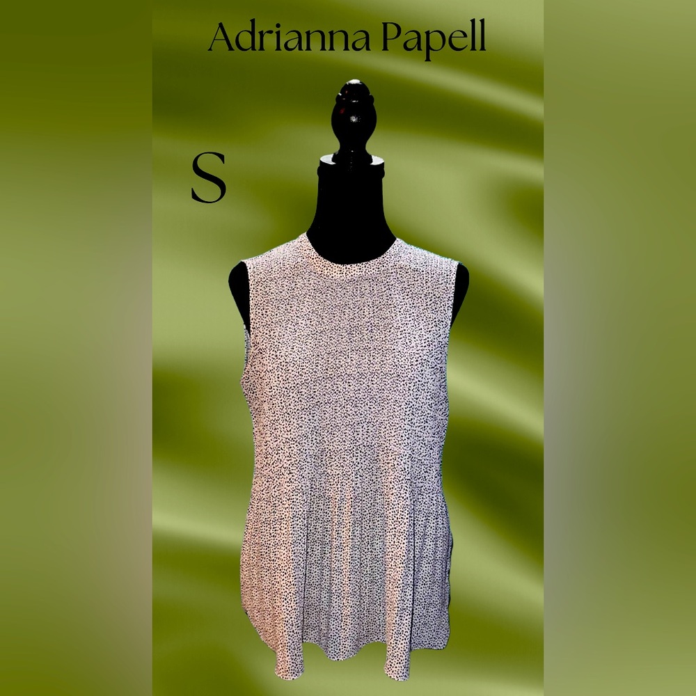 Adrianna Papell Black and White Women's Top